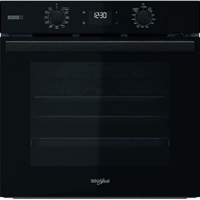 Whirlpool Horno – Whirlpool OMSR58RU1SB, Multifunción, Pirolítico e hidrolítico,71 l, 59.5 cm, Función Vapor, Smart Clean, Cook3, Negro