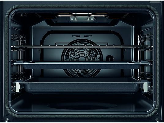 Whirlpool Horno - Whirlpool OMSR58RU1SB, Multifunción, Pirolítico e hidrolítico,71 l, 59.5 cm, Función Vapor, Smart Clean, Cook3, Negro - Imagen 4