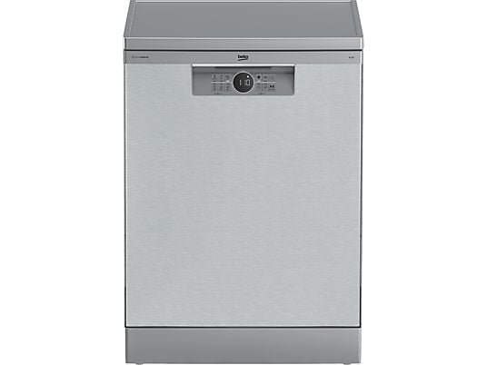 Beko REACONDICIONADO Seminuevo Bueno Lavavajillas - Beko BDFN26640XC, 9.5 l, 16 servicios, 6 programas, 59.8 cm, Libre instalación, Inox
