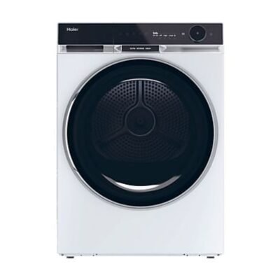 Haier Secadora bomba de calor – Haier HD90-A3Q397U1-S X Series 11, 9 kg, 17 programas, Ultra Reverse Drum, Wi-Fi, Blanco