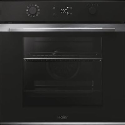 Haier Horno – Haier ID Series 2 H6 ID2P5B3YTX, Multifunción, Pirolítico y por agua, 78 l, Cavidad XXL, 12 funciones, 60 cm, Inox