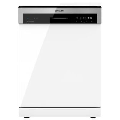 Cecotec Lavavajillas – Cecotec Bolero Aguazero 6500 C, 15 servicios, 6 programas, 60 cm, Dual Zone Wash, Auto Open, Motor Inverter Plus, White