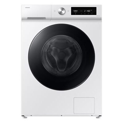 Samsung Lavadora secadora – Samsung WD11DB7B85GWU3, 11 kg, 6kg, 1400 rpm, Autodosificación, AI Wash, AI EcoBubble™, Blanco