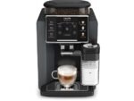 Krups Cafetera superautomática - Krups Sensation Milk EA912B, 15 bar, 1450 W, 1.7 L, 6 modos, 2 tazas, Depósito de leche 0.3 L, Táctil, Gris