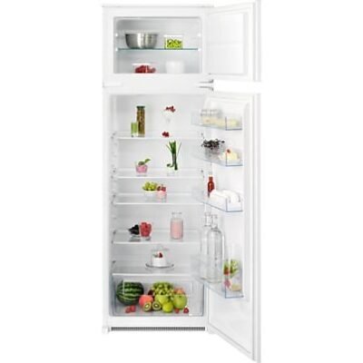 AEG Frigorífico combi integrable – AEG OSD5S161ES, Low Frost, 157.5 cm, 249 l, Frostmatic, Led interior, Sin panelar