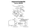 Infiniton Pack Horno + Encimera - Infiniton HV-CB65H30, Multifunción, Grill, 65 l, Vitrocerámica, 3 Zonas , Acristalamiento triple, Inox - Imagen 2