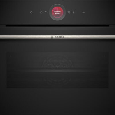 BOSCH Horno compacto – BOSCH CBG7341B1, Integrable, Hidrolítica, 47 l, 59,4 cm, negro