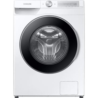 Samsung Lavadora carga frontal – Samsung WW90T634DLH/S6, 9kg, 1400 rpm, 22 programas, EcoBubble™, Autodosificación, Blanco