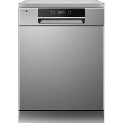 Fagor Lavavajillas – Fagor 4LVF-623X, 12 Servicios, 6 Programas, 59.8 cm Ancho, Bloqueo Infantil, Autolimpiado, Media Carga, Inox