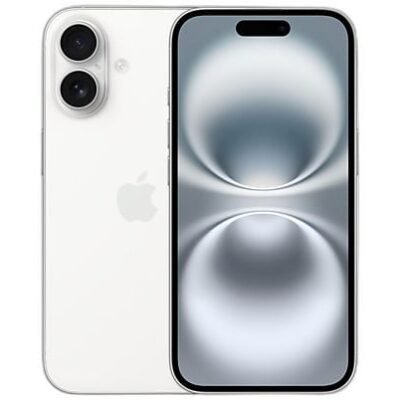 Apple iPhone 16, Blanco, 128 GB, 5G, 6.1 » OLED Super Retina XDR, Chip A18 Bionic, iOS