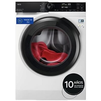 AEG Lavadora secadora – AEG LWR7304L4B, 11 kg + 7 kg, 1400 rpm, ProSteam, Higiene con Vapor, Blanco