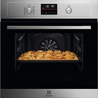 ELECTROLUX Horno – ELECTROLUX EOH4P56BX, Multifunción, Pirolítico, 65 l, Función Grill, Inox antihuellas