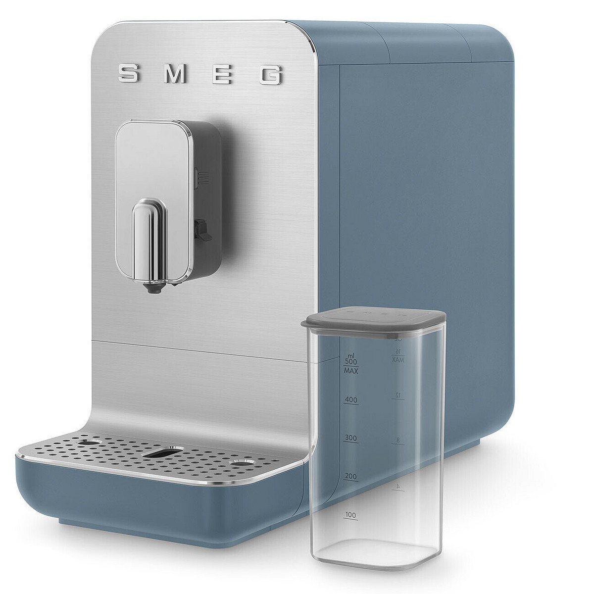 SMEG Cafetera superautomática - SMEG BCC13SBMEU, 19 bar, 1350 W, Azul tormenta - Imagen 4