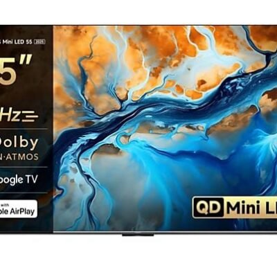 Xiaomi TV Mini LED 55″ – Xiaomi TV S Mini LED 55 2025, UHD 4K, Smart TV con Google, 144 Hz, Gris cepillado