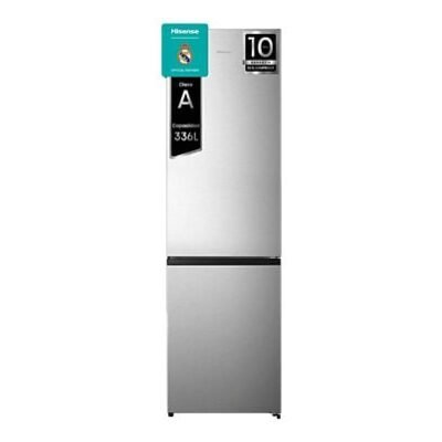 Hisense REACONDICIONADO Seminuevo Muy bueno Frigorífico combi – Hisense RB440N4ACA, No Frost, 201.7 cm, 336 l, Multi-Air Flow. Motor Inverter, Inox