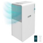 Aire acondicionado portátil - CECOTEC ForceClima 7550 Style Connected, 7000 fg/h, 2 velocidades, 20 m², 65 dB(A), 300