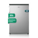 Congelador vertical - SVAN SCV855500EX, 85 l, 845 mm, Inox