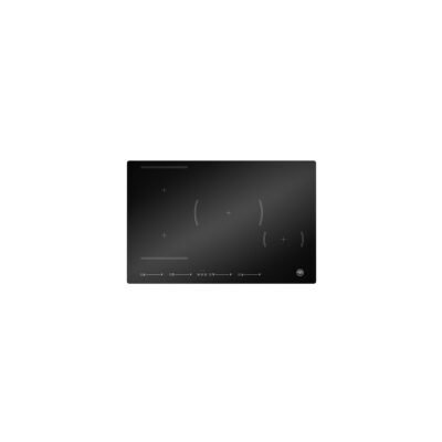 BERTAZZONI Placa de vitrocerámica – BERTAZZONI LA GERMANIA P784I1M30NVS, 4.0000 zonas, 780 mm, Negro