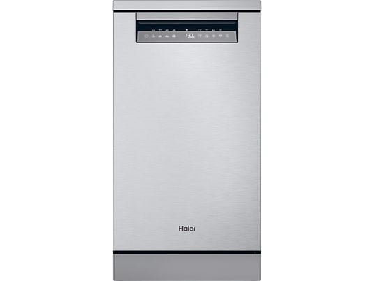 Haier REACONDICIONADO Seminuevo Bueno Lavavajillas - Haier I-Pro Shine Series 5 XF1C3TB1FX, 11 servicios, 8 programas, 45 cm, Motor Inverter, Wi-Fi, I