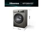 Hisense Lavadora carga frontal - Hisense WF1Q8041BT, 8 kg, 1400 Rpm, Función Vapor, Eficiencia A-20%, Gris - Imagen 3