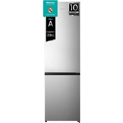 Hisense REACONDICIONADO Seminuevo Funcional Frigorífico combi – Hisense RB440N4ACA, No Frost, 201.7 cm, 336 l, Multi-Air Flow. Motor Inverter, Inox