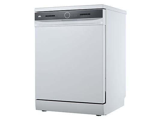 ok Lavavajillas - ok. ODW 6061-1 E FS W, 13 Servicios, 6 Programas, 59.9 cm Ancho, Control Electrónico, Blanco - Imagen 3
