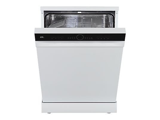 ok Lavavajillas - ok. ODW 6061-1 E FS W, 13 Servicios, 6 Programas, 59.9 cm Ancho, Control Electrónico, Blanco - Imagen 4