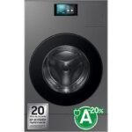 Samsung REACONDICIONADO Seminuevo Excelente Lavadora secadora - Samsung WD18DB8995BZT2, 18 kg + 11 kg, 1000 rpm, 22 programas, AI Laundry Combo™, Clas