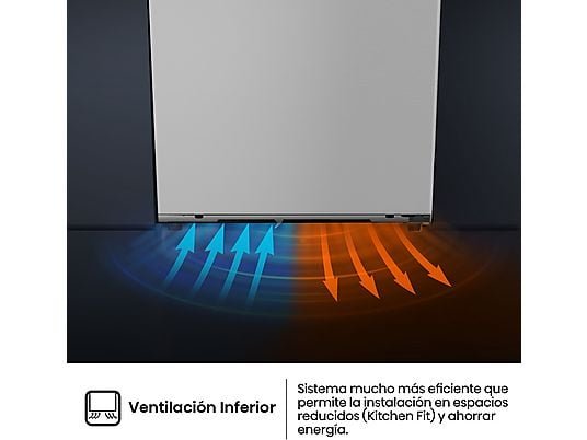 Hisense Frigorífico una puerta - Hisense RL3K370SEWE, No Frost, 185.6 cm, 372 l, Kitchen Fit, Wi Fi, Blanco - Imagen 8