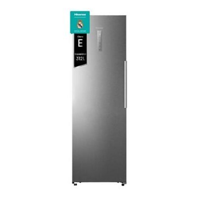 Hisense Congelador vertical – Hisense FT3K310SAIE, 312 l, 185.6 cm, Kitchen Fit, Wi Fi, Inox