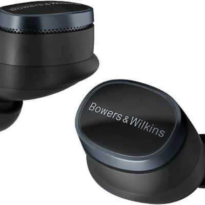 Bowers Auriculares True Wireless – Bowers & Wilkins Pi8, 6.5h Autonomía, Cancelación de Ruido Activa, Negro