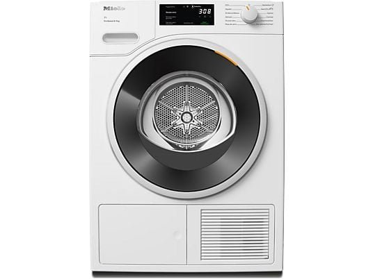Miele Secadora bomba de calor - Miele TWD 640, 9 kg, 10 Programas, Libre Instalación, HygieneDry, AddLoad, Protección Antiarrugas, Blanco
