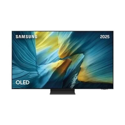 Samsung TV OLED 77″ – Samsung TQ77S95FATXXC, OLED 4K, NQ4 AI Gen3 Processor, Smart TV full AI, Wifi, Negro grafito