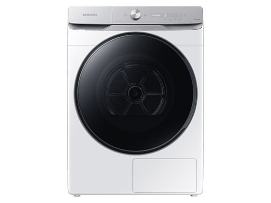 Samsung Secadora bomba de calor - Samsung Bespoke AI DV16DG8600BWU3, 16 Kg, 21 programas, AI Dry, Clase C, Blanco