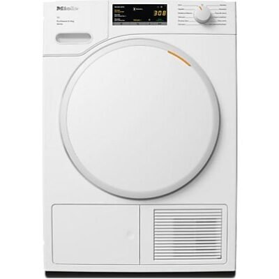 Miele Secadora bomba de calor – Miele TWA520WP 8kg Active, 8 kg, 12 Programas, EcoDry, FraganceDos, Blanco loto