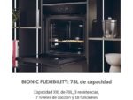 Haier Horno - Haier ID Series 4 H6 ID46G3YTB, Multifunción, Pirolítico y por agua, 78 l, Guías telescópicas, 20 funciones, 60 cm, Negro - Imagen 7
