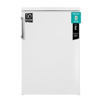 Hisense Nevera pequeña – Hisense RL170D4BWE, 133 L, 84.5 cm, Cíclico, Puerta reversible, 40 dB, Blanco