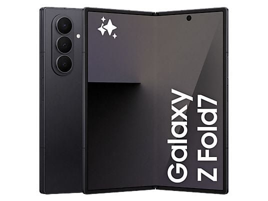 Samsung Móvil - Samsung Galaxy Z Fold7, Negro, 512 GB, 12 GB RAM , 8" QXGA+, Snapdragon 8 Elite, 4400 mAh, Android 16