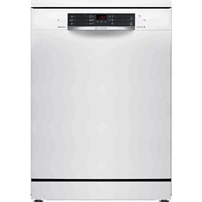 Bosch Lavavajillas – Bosch SMS46KW02E, 13 cubiertos, 6 programas, 60 cm, AquaStop, Blanco