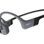 Shokz Auriculares conducción ósea - Shokz OpenSwim Pro, Banda para el cuello, Bluetooth/MP3, Carga por USB-C, IP68, Gris