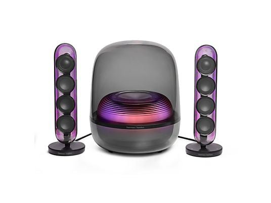 Harman Altavoz bluetooth - Harman Kardon SoundSticks 5, 190W RMS, Bluetooth, Conectividad HDMI ARC, Negro - Imagen 7