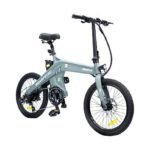 smartGyro Bicicleta urbana - smartGyro Nimbus, Eléctrica, Plegable, Potencia Nominal 250W, Velocidad 25 km/h, 60 km, IPX4, Gris
