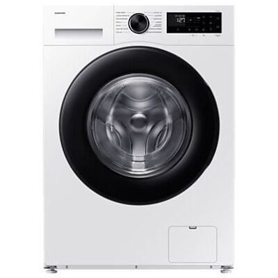 Samsung Lavadora carga frontal – Samsung WW10FG5U34AEEC, 10 kg, 1400 rpm, 16 programas, AI EcoBubble™ Clase A, Blanco