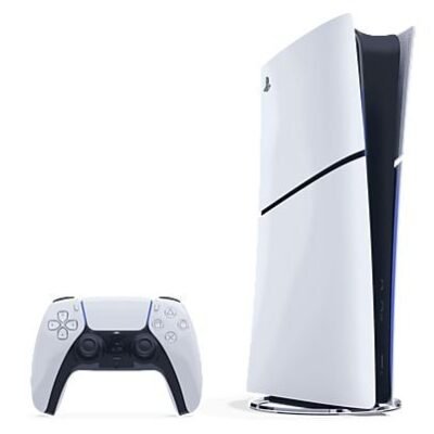 Sony Consola – Sony PS5 Slim Digital Edition, 825 GB SSD, 4K, 1 mando, Chasis E, Blanco