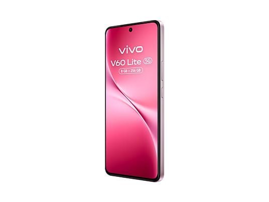 vivo Móvil - vivo V60 Lite, Rosa, 256GB, 8GB RAM, 6.77" AMOLED de120Hz, Dimensity 7360-Turbo, 6500 mAh, Incluye Cargador y Auriculares - Imagen 6