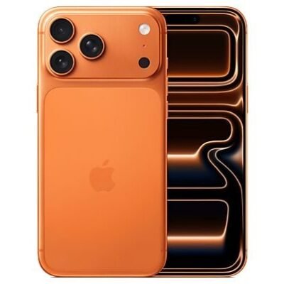 Apple iPhone 17 Pro Max, Naranja cósmico, 256 GB, 5G, 6.9″ OLED Super Retina XDR, Chip A19 Pro, iOS