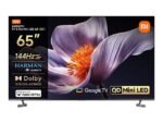 Xiaomi TV Mini LED 65" - Xiaomi TV S Pro Mini LED, UHD 4K, HDR10+, Quad cortex A73, Smart TV (Google TV), DVB-T2 (H.265), Gris Oscuro