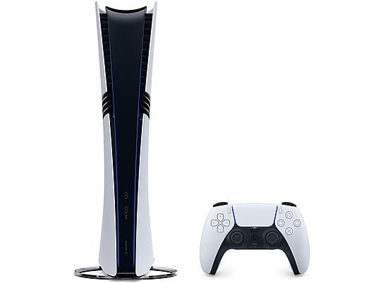 Sony Consola - Sony PS5 Pro (2025), 2 TB SSD, 4K Spectral Super Resolution (PSSR), 1 mando, Digital (sin lector de discos), Blanco - Imagen 2
