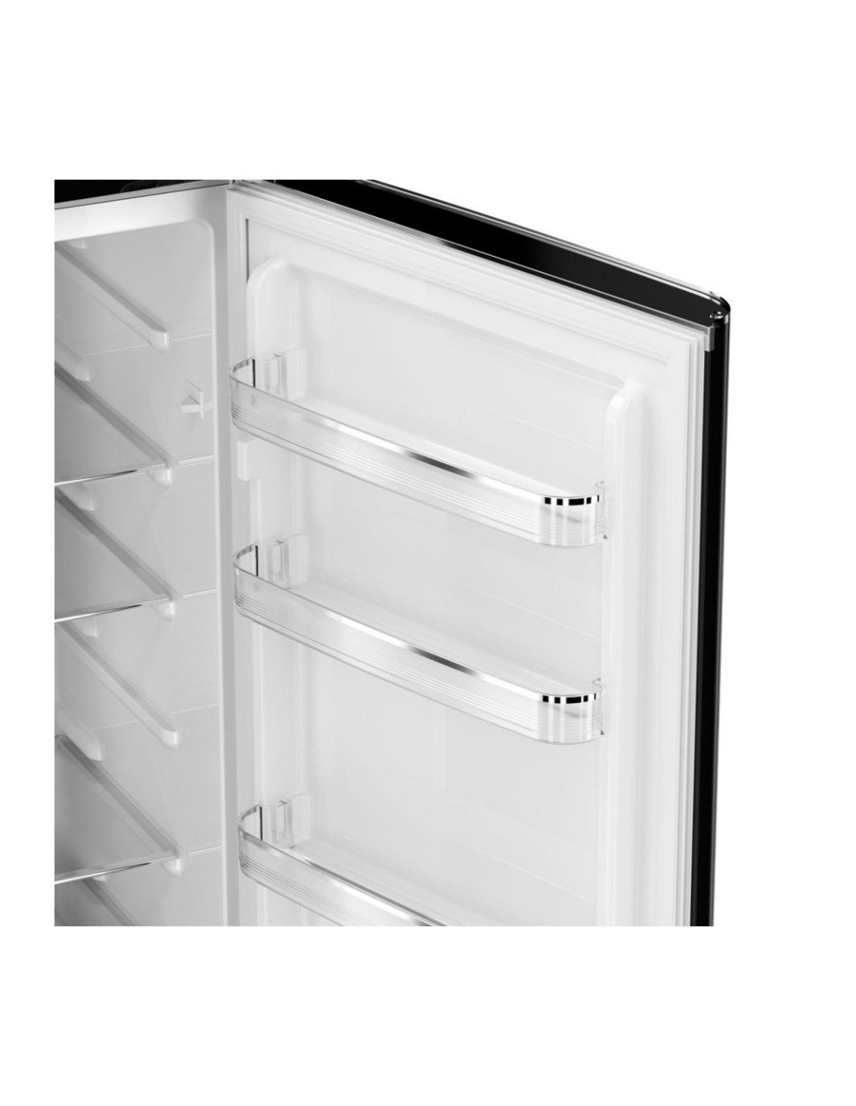 ALPHA Frigorífico combi - ALPHA Pegasus Elite Pro-55, Altura 182 cm, Capacidad 250 l, Negro - Imagen 5