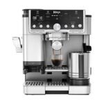 Ninja Cafetera express - Ninja Luxe Café Pro, 9 bar, 1650 W, Sistema de doble espuma, 29 configuraciones de bebidas, Plata